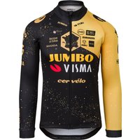 TEAM JUMBO-VISMA VÉLODROME TDF 2023 Langarmtrikot, für Herren, Größe 2XL, Radshi