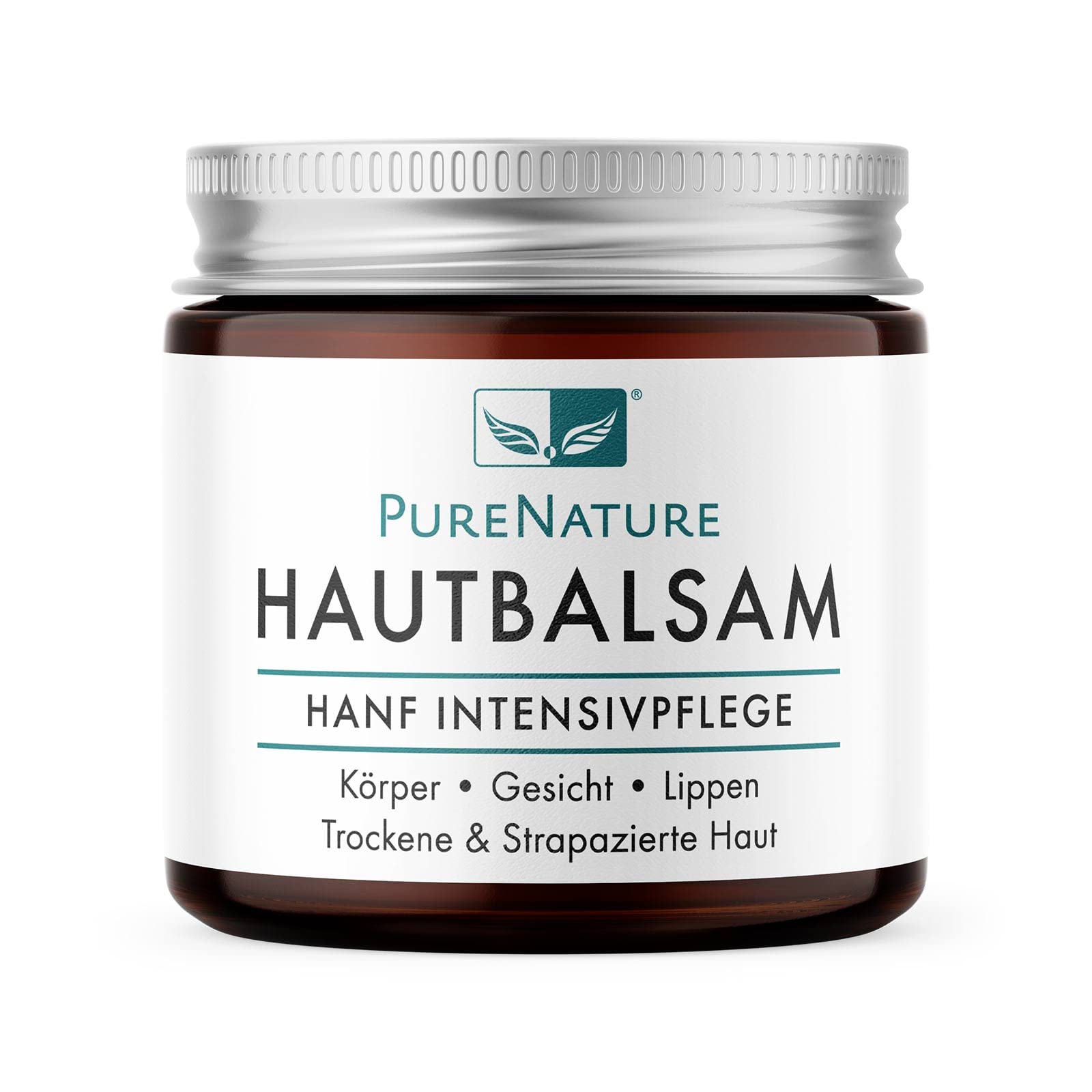 PureNature Haut-Balsam mit Hanf,100% naturrein, 60 ml