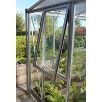 Vitavia Seitenfenster für Gewächshaus 'Zeus/Comfort/Fortuna' silberfarben, ohne Verglasung 86,2 x 70,8 cm