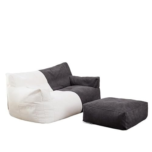 KLLJHB Lazy Sofa Sitzsack Tatami Kleines Zwei-Personen-Sofa Schlafzimmer Freizeit Balkon (D Wie gezeigt)