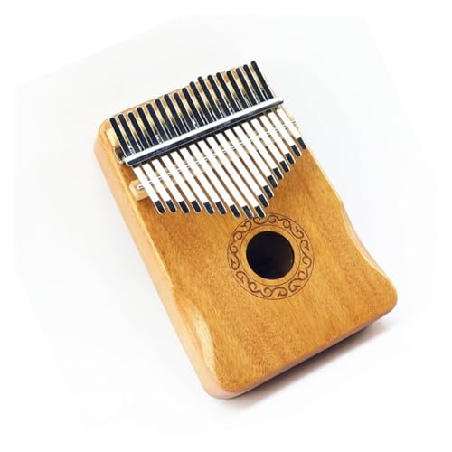 Kalimba Daumenklavier 17-Ton-Log-Farbe Xiangyun-Stil Anfänger-Musikinstrument Kalimba Fingerklavier Daumenklavier