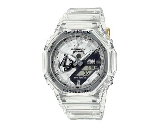 G-Shock GA2140RX-7A Limited 40th Anniversary Clear Remix Serie, Transparent, Casual