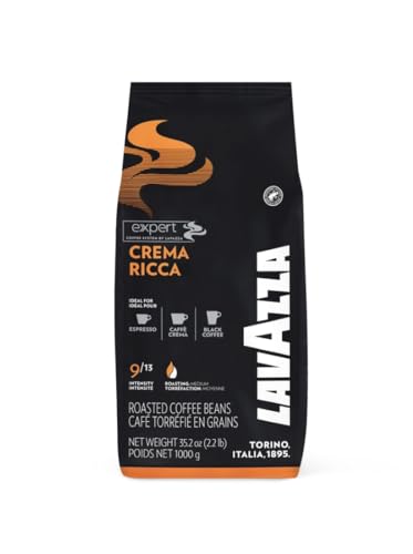 Lavazza Expert Plus Crema Ricca Espresso - 6 x 1kg ganze Kaffee-Bohne