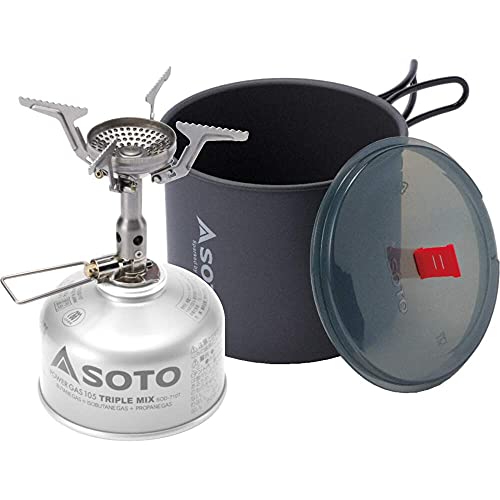 Soto Amicus Stove with New River Pot Combo