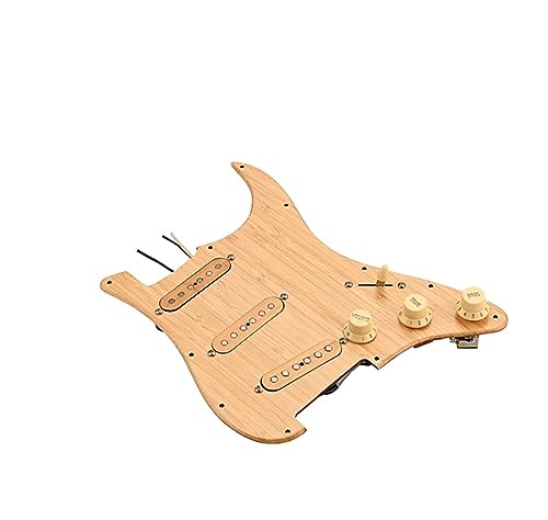 Loaded Prewired Pickguard 11 Löcher E-Gitarre Single-Coil Pickup Schlagbrett Prewired ScratchPlate Ersatz