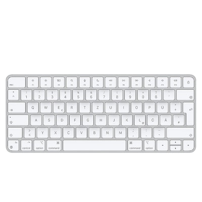 Apple Magic Keyboard (Neuestes Modell) - Dänisch - Silber