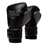 Everlast Unisex – Erwachsene Powerlock 2R Glove Handschuhe, Schwarz, 12Oz Eu