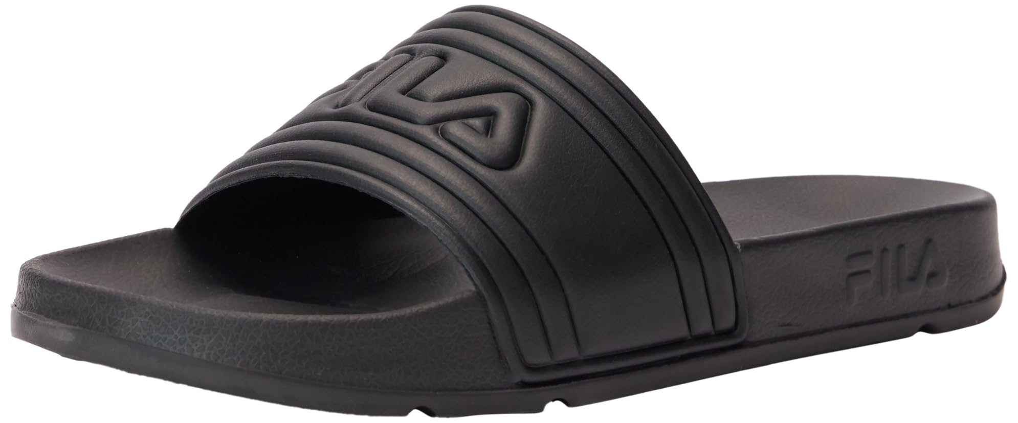 FILA Herren MORRO BAY Slipper Slide Sandal, Black-Black, 44 EU