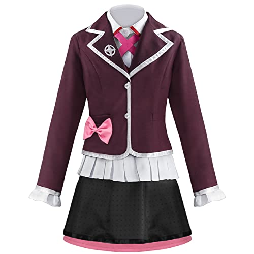 MAVNES Anime Kotoko Utsugi Cosplay Kostüm JK Rock Mit Accessoires Halloween Uniform,Pink-M