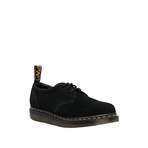 Dr. Martens Herren Berman Lo Sneaker, Black E.H Suede, 41 EU