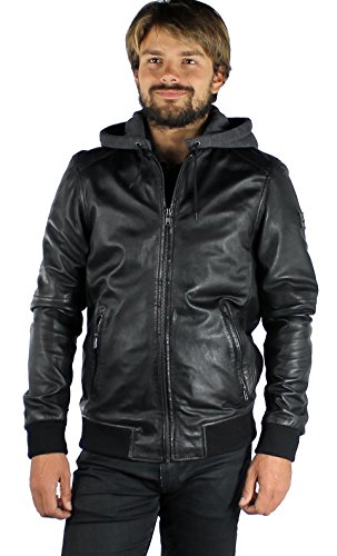 Oakwood Herren 62061-501 Jacke, Schwarz (Noir 501), L