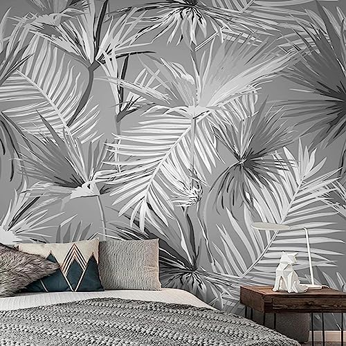 XLMING Botanische Blattkunst 3D Tapete Home Dekoration Wohnzimmer Sofa Schlafzimmer Tv Hintergrund Wand-150cm×105cm