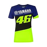 Valentino Rossi T-Shirts Yamaha VR46,Frau,S,Blau