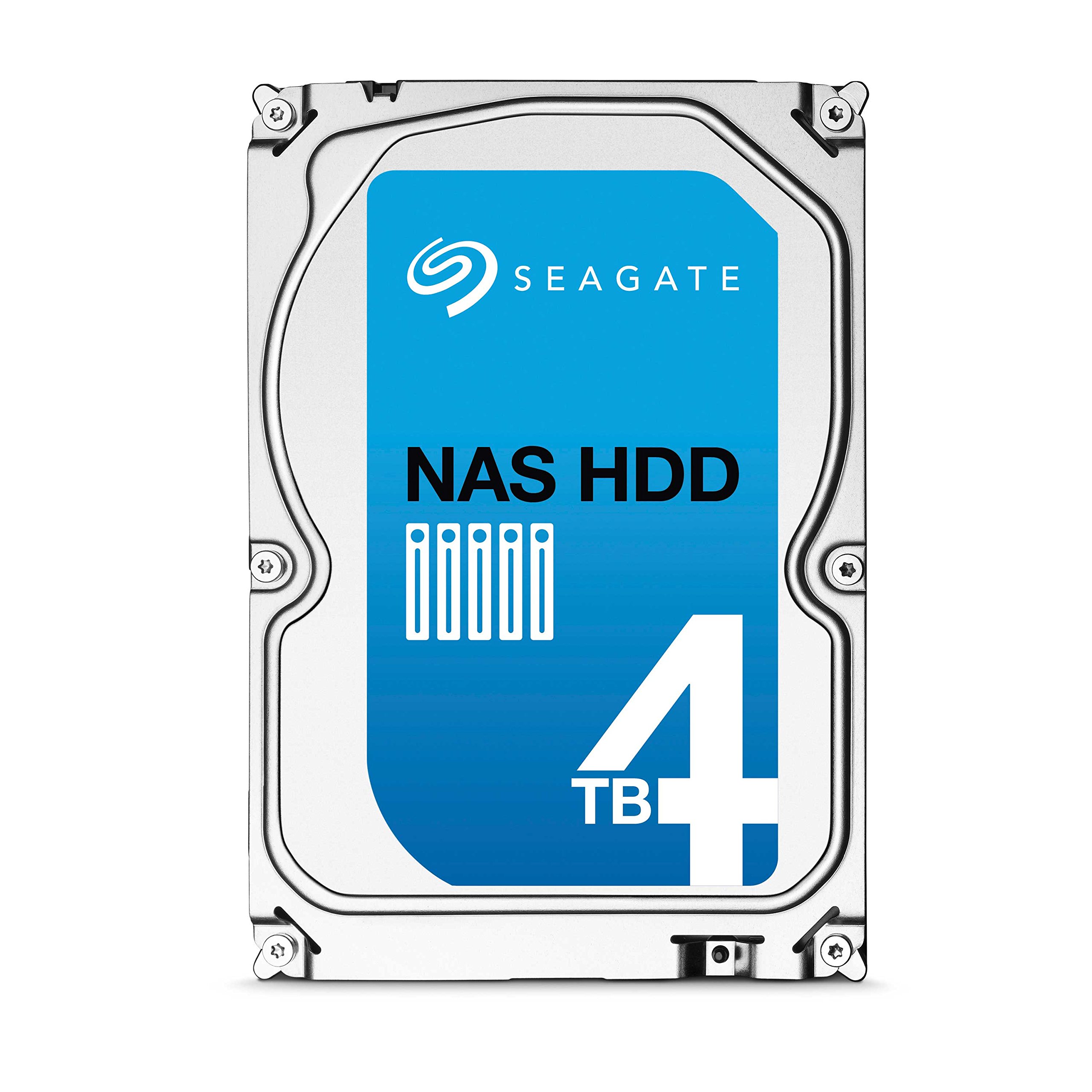 Seagate NAS HDD - 4 TB - interne Festplatte, ST4000VN000 (3,5 Zoll), 5900rpm, 64 MB Cache, SATA III für NAS-Betrieb