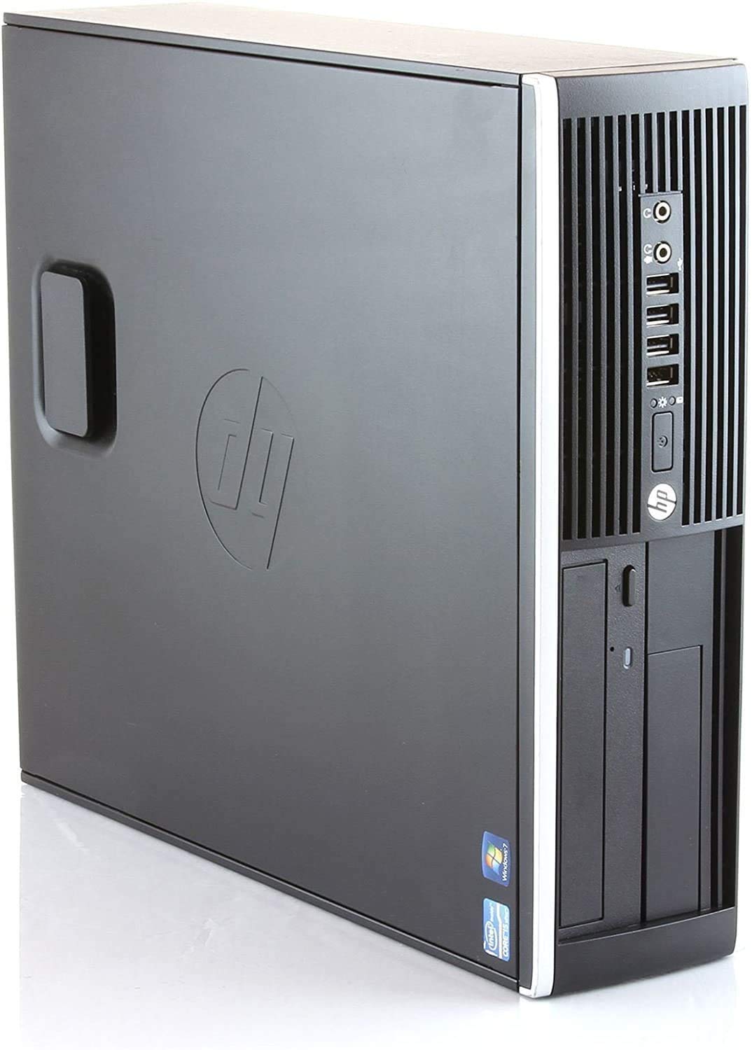 HP Elite 8300 Desktop-PC (Intel Core i7-3770, 16 GB RAM, 512 GB SSD, DVD-Player, Windows 10 Pro) (Generalüberholt)