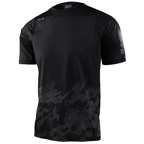 Troy Lee Designs Skyline Kurzarm Trikot Herren schwarz