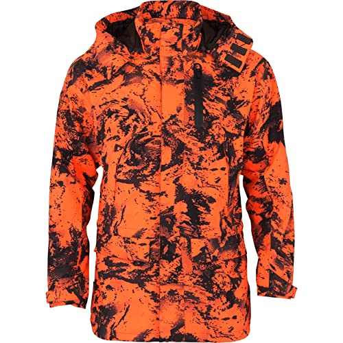 Härkila | Wildboar Pro HWS Insulated Jacke | Professionelle Jagd Kleidung & Jagd Zubehör für Herren & Damen | Skandinavische Qualität Made to Last | AXIS MSP®Orange Blaze, 50