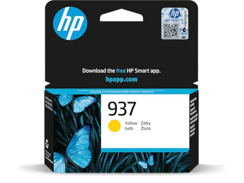 4S6W4NE HP 937 Yellow Original Ink Cartridge - Original - Tintenpatrone für HP OfficeJet Pro 91xx, 97xx