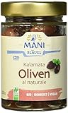 Mani Bläuel Bio Kalamata Oliven, 6er Pack (6 x 205 g)