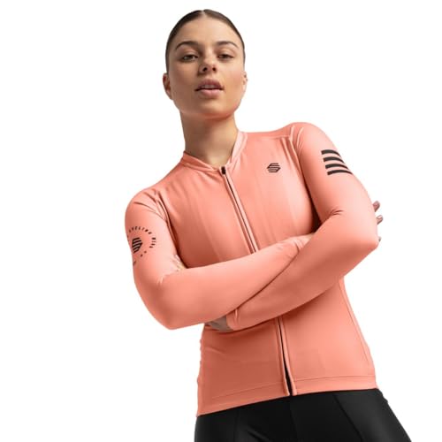 SIROKO - Radtrikot Langarm für Damen M2 Ardenas - M - Lehm