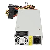 270-W-Netzteil, FSP270 60LE 1U Kleincomputerzubehör mit Turbinen-Wärmeableitung, 20 4-Pin-Motherboard- und 4-Pin-CPU-Netzteil, für NAS-Server, ITX-Kleingehäuse, Flex-Server