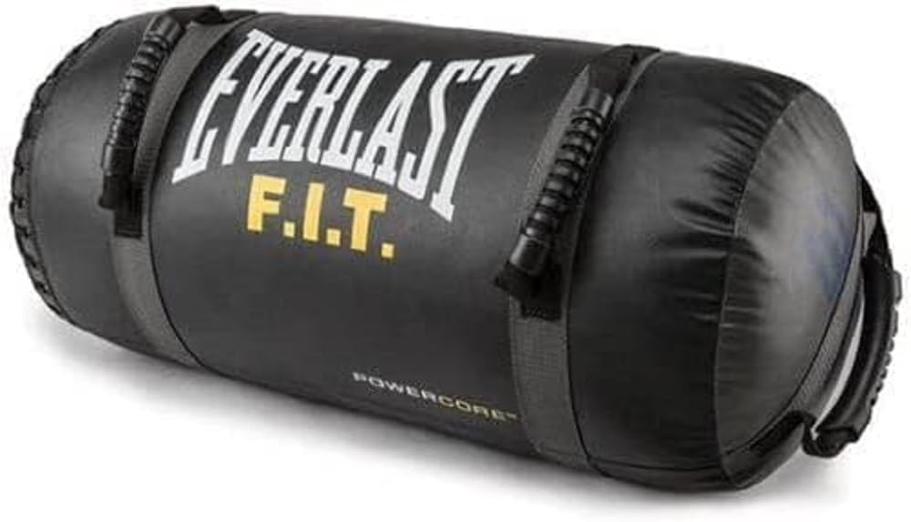 Everlast Unisex Erwachsene Sport Boxen Powercore Bag Tasche nicht gefüllt, schwarz, 30LBS, ca. 13,5 KG