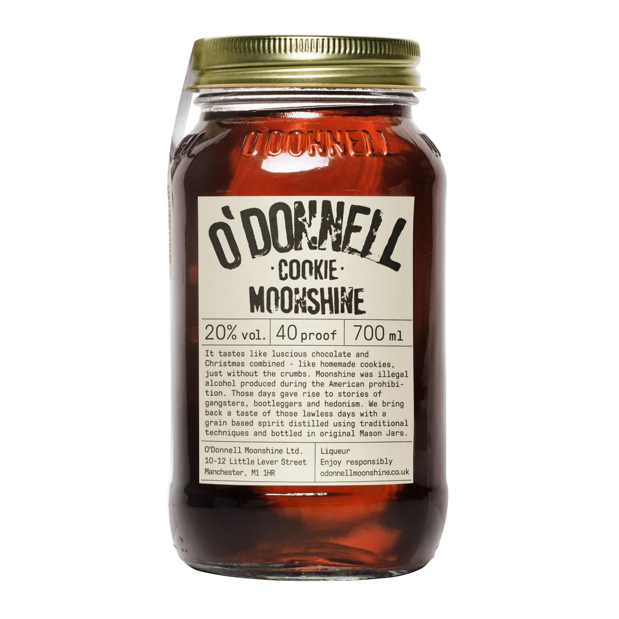 O'Donnell Moonshine COOKIE Likör 20% Vol. 0,7l