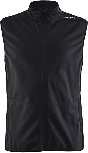 Craft Herren WARM Vest M Weste, Black, M