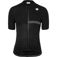 Sportful Herren Giara Radtrikot (Größe XL, Schwarz)