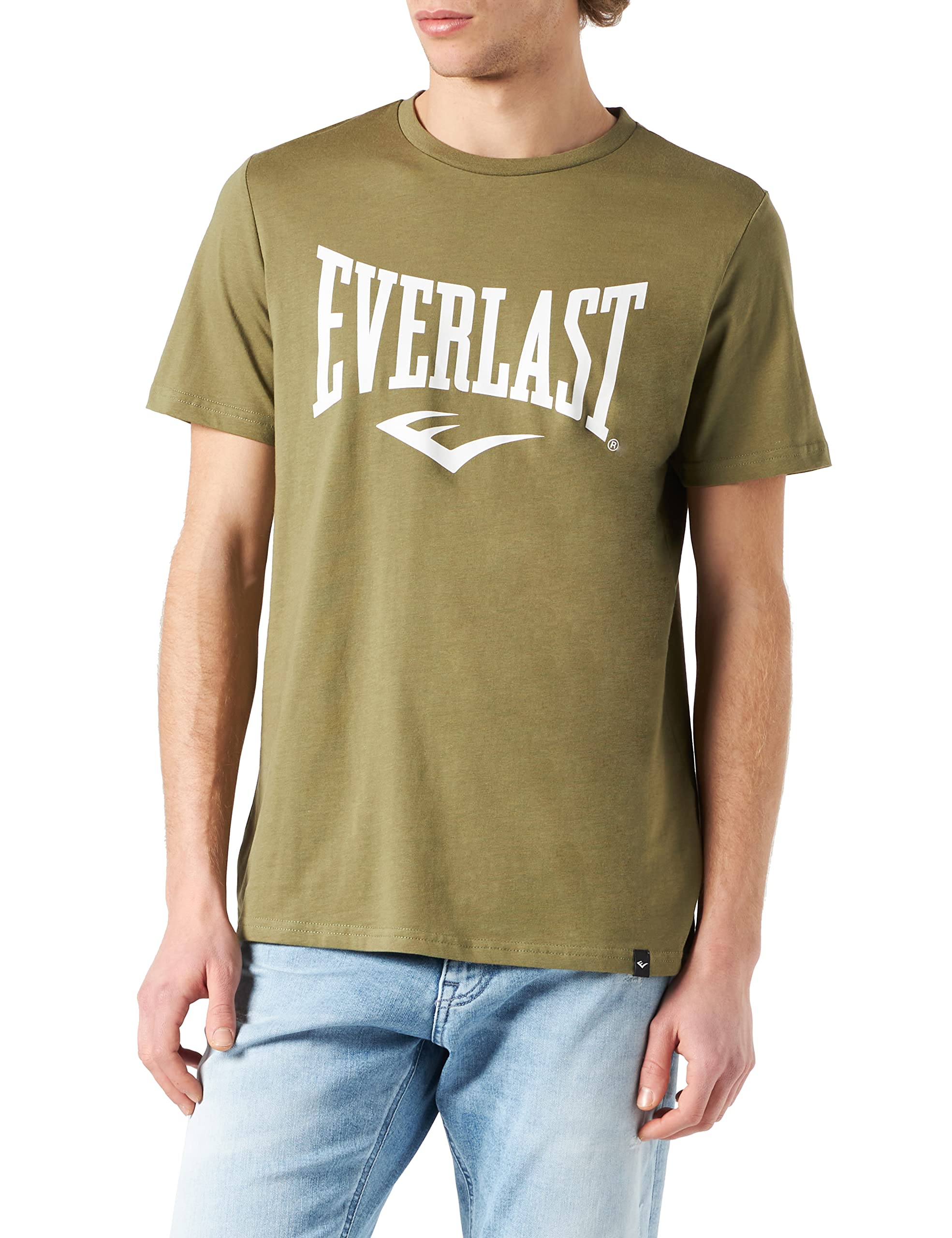 Everlast Herren T-Shirt Russel Sport Tshirt, kaki, XL