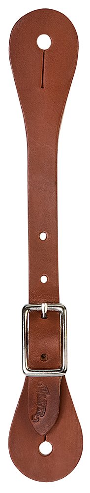 Weaver Leather Women's Single-Ply Brown Latigo Leather Spur Straps