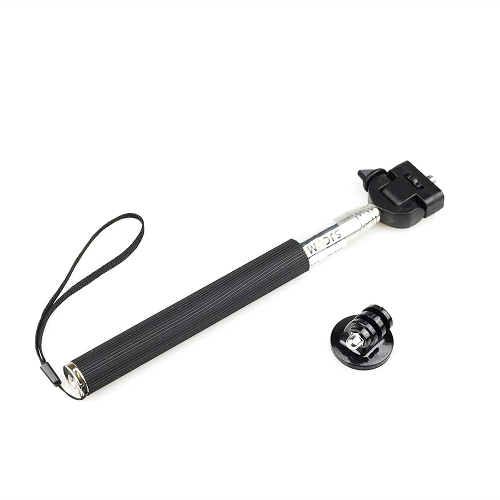 SCRUBY SJCAM Einbeinstativ Aluminium Selfie-Stick für SJCAM Handheld ausziehbares Einbeinstativ mit Stativ SJ4000 WiFi SJ5000 Plus M10 SJ5000x