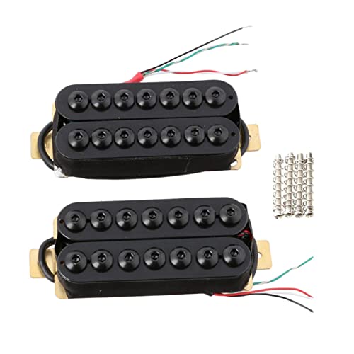 ZENGXUE E-Gitarren-Pickup-Keramik-Magnet-Doppel-Spulen-Pickup Schwarz Für Gibson Geeignet Humbucker Tonabnehmer Set