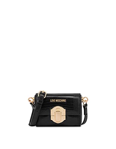 Love Moschino Damen Jc4294pp0gku000 Handtasche, Schwarz