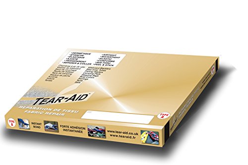 TEAR-AID® Typ A – Band 15 cm x 60 cm für die sofortige Reparatur von Löchern und Rissen in Stoffen, andere als Vinyl oder PVC