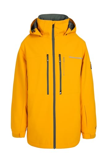 Protest Jungen Winterjacke PRTFLYNNT JR 20K Wasserdicht Und Atmungsaktiv PFC-Frei Dark Yellow 164