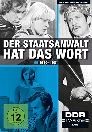 Der Staatsanwalt hat das Wort - Box 6: 1980 - 1981 (DDR TV-Archiv) [4 DVDs]