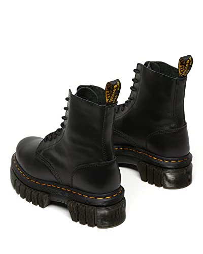 Dr. Martens Women's Audrick 8 Eye Combat Boots, Black, 11 Medium US