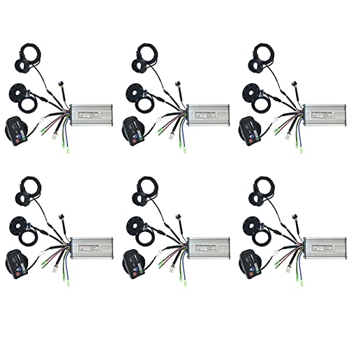 SICOSALT 6X 36V / 48V 250W 15A Fahrrad Sinus Regler mit KT LED880 Display & Daumengas und Sensor Ebike Zubehör