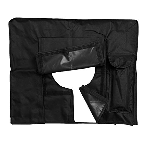 Crepundia Outdoor Tv Cover Outdoor-TV-Schirm Staub- und wasserdichte Abdeckung Abdeckung Qualitäts-Schwarz-TV-Box TV 22 Zoll bis 70 Zoll(40 to 42 inch)