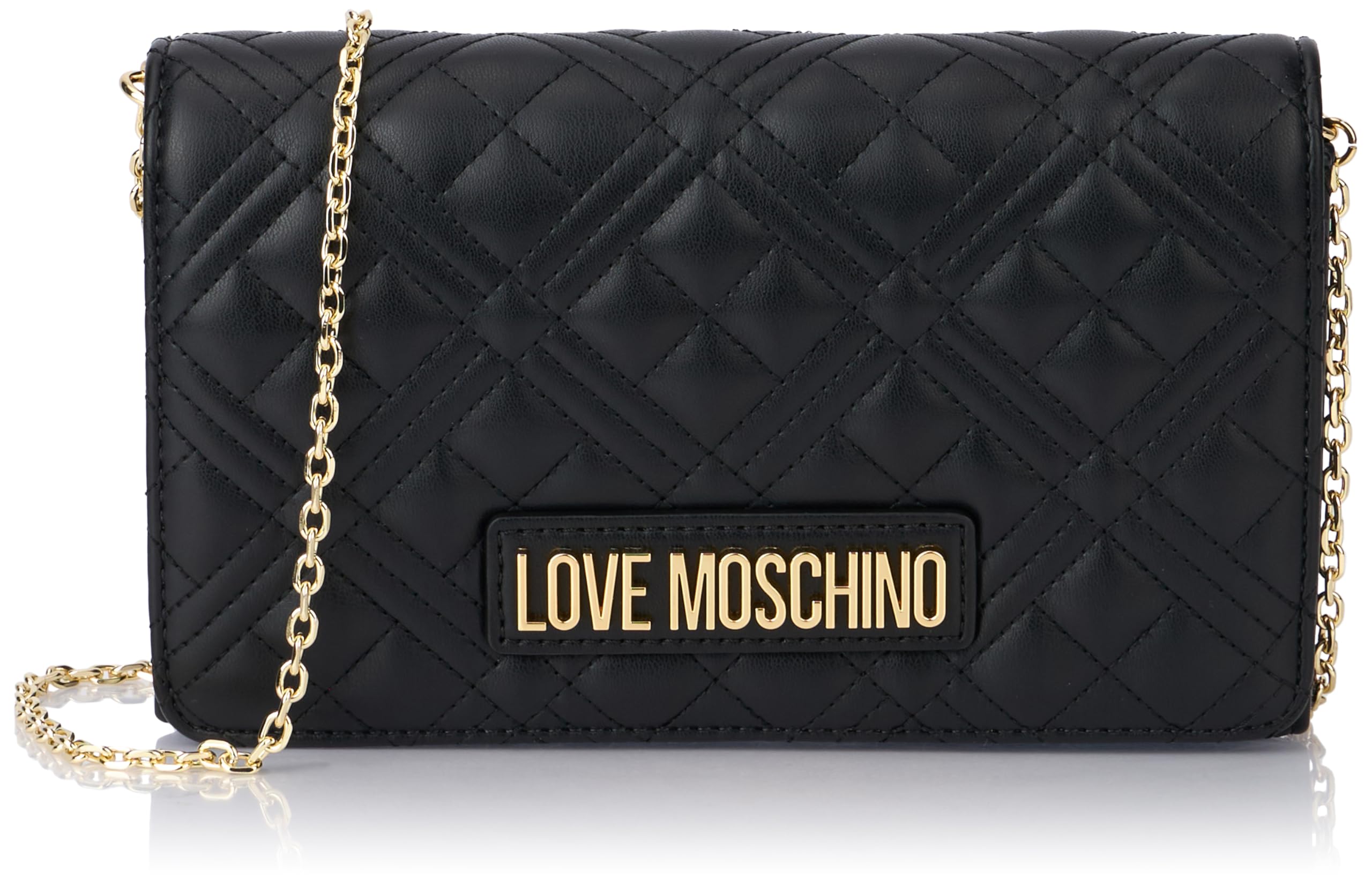 Love Moschino Damen Jc4079pp1lla0000 Schultertasche, Schwarz