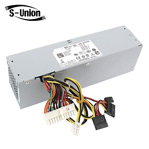 S-Union Ersatz-Netzteil, 240 W, für Dell Latitude 390 790 960 990 3010 9010, Small-Form-Factor-System SFF, H240AS-00 H240AS-01 H240ES-00 D240ES-00 AC240AS-00 3WN11 PH3C2 2TXYM 709MT