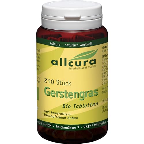 GERSTENGRAS TABLETTEN Bio 250 St