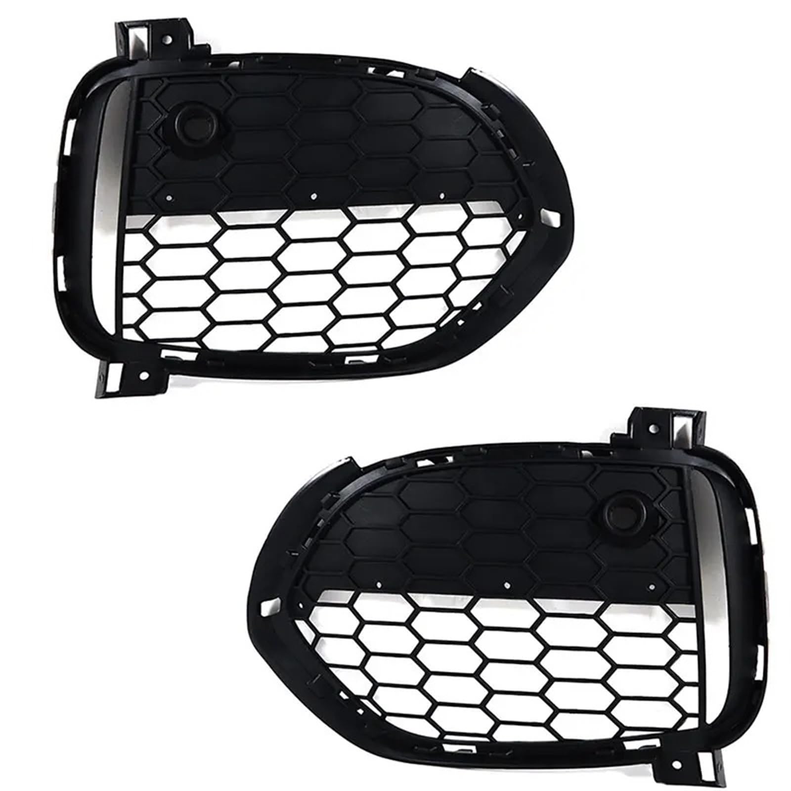 Frontgrills Für Für X5 F15 2012-2015 Sport Front Stoßstange Kühlergrill Nebel Lampe Abdeckung Rahmen Auto Teile 51118064633 51118064635 Front Bumper Grille(1 Left 1 Right)