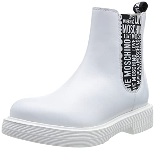 Love Moschino Damen Ja21134g1gia010039 W.Ankle Boot, Weiß, 39 EU