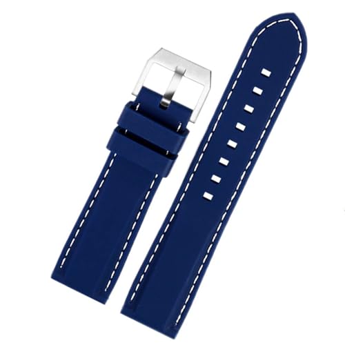 NEYENS Für Citizen Eagle Blue Angel zweite Generation JY8078 JY8075 Serie, wasserdichtes Silikon-Uhrenarmband, 22 mm, 22 mm, Achat