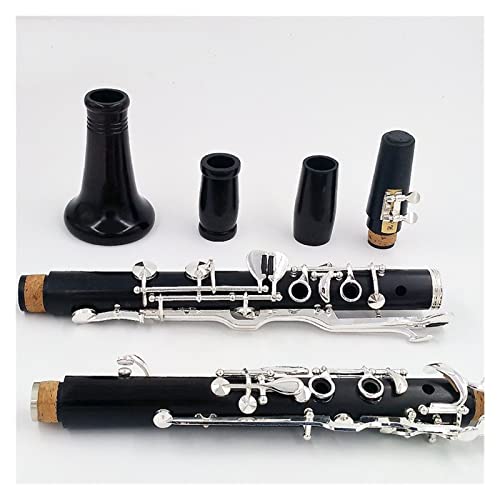 Klarinetten Clarinet G Tune Ebony Clarinet Silber Überzogene Schlüssel Standard Klarinette