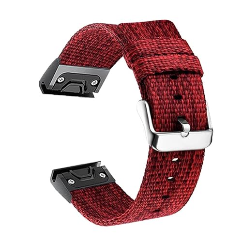 OPKDE 22 mm Nylon Quick Easyfit Uhrenarmband für Garmin Fenix 7 6 5 Smart Watch Armband für Fenix6 Pro/Fenix5 Plus/Instinct Correa, For Instinct, Achat