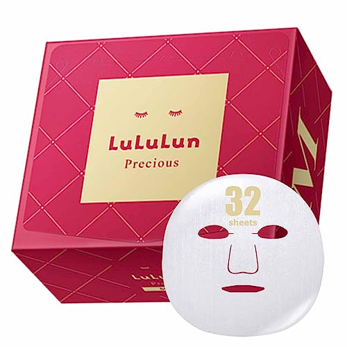 Lululun Precious Tuchmasken Gesicht - Tiefenwirksam Feuchtigkeitsspendend Gesichtsmasken Set - Daily-Use Maske Gesicht - Gesichtsmaske mit Acacia Flower Honey - Face Mask (32 Blatt)