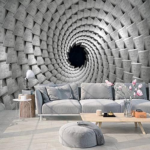 XLMING Zementwandwiderspruch Erweitert Den Raum 3D Tapete Home Dekoration Wohnzimmer Sofa Schlafzimmer Tv Hintergrund Wand-430cm×300cm